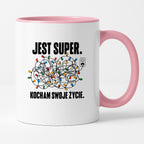 Kubek świąteczny "Jest super. Kocham swoje życie."