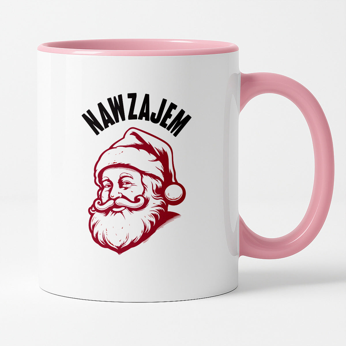 Kubek świąteczny z Mikołajem "Nawzajem"