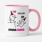 Kubek z nadrukiem "STO LAT! STARA RURO" [dowolny wiek]
