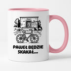 Kubek z nadrukiem - HITY POLSKIEGO INTERNETU - PAWEŁ JUMPER - "Paweł będzie skakał"