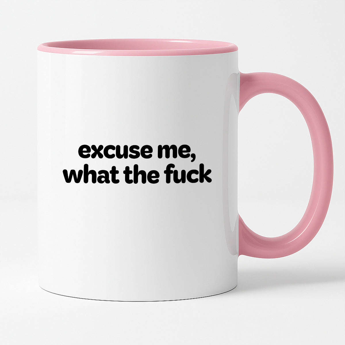 Kubek z nadrukiem - "excuse me, what the fuck"