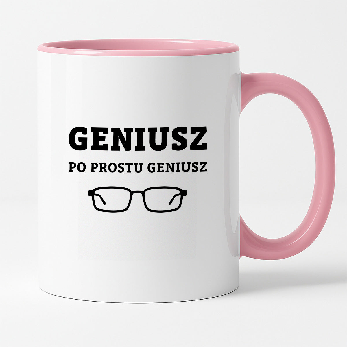 Kubek z nadrukiem - "GENIUSZ po prostu geniusz"