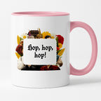Kubek z nadrukiem "Hop, hop, hop!" NOWE 1670