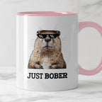 Kubek z nadrukiem "Just bober"
