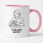 Kubek z nadrukiem "Ty nie jesteś wszyscy" - Cytaty MAMY - DZIEŃ MAMY