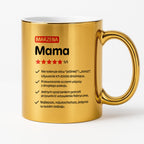 Kubek z nadrukiem - "Mama 5/5" z imieniem