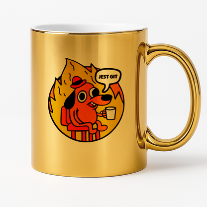 Kubek z nadrukiem - "Jest git"