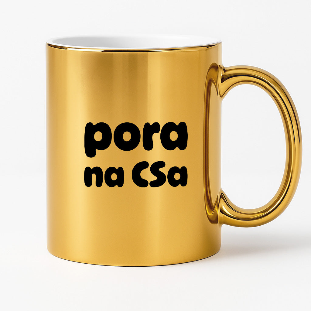 Kubek z nadrukiem "pora na CSa"