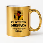 Kubek z nadrukiem - "Pracownik miesiąca ze zdjęciem"