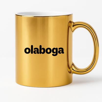 Kubek z nadrukiem - "olaboga"