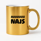 Kubek z nadrukiem - "Auuuuu NAJS"