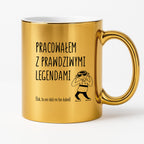 Kubek z nadrukiem na ODEJŚCIE Z PRACY - "Pracowałem z prawdziwymi legendami"