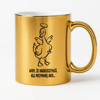Kubek świąteczny z GĄSKĄ - "WIEM, ŻE NAGRZESZYŁEŚ, ALE PRZYMKNĘ OKO..."