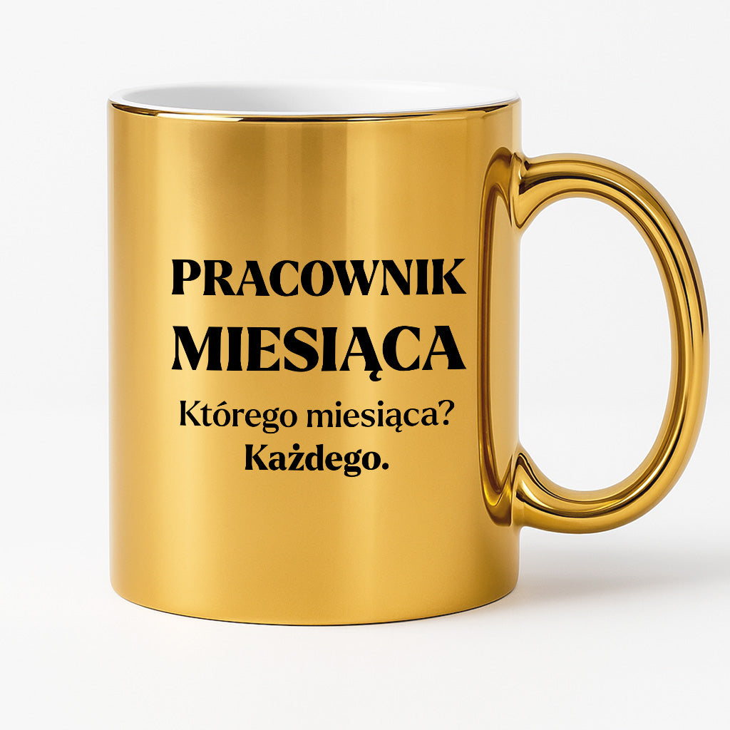 Kubek z nadrukiem - "Pracownik miesiąca"