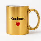 Kubek z nadrukiem - "Kocham."
