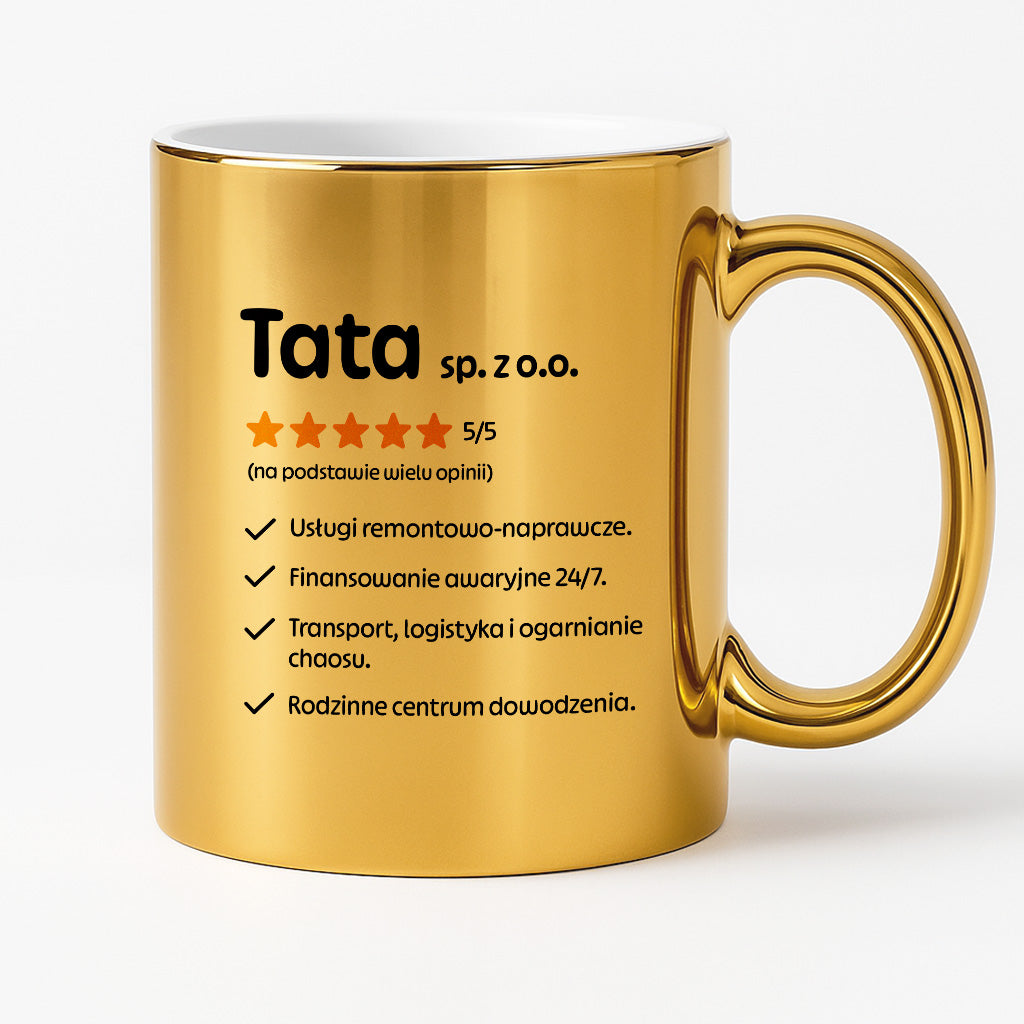 Kubek z nadrukiem - "Tata spółka z o.o."