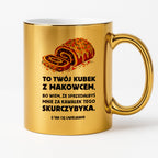 Kubek z nadrukiem "Kubek z makowcem"