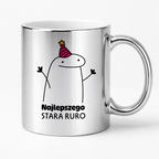 Kubek z nadrukiem - "Najlepszego stara ruro"