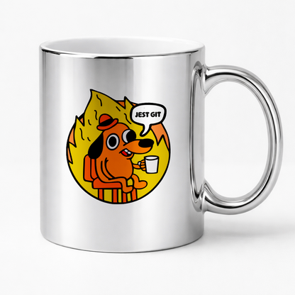 Kubek z nadrukiem - "Jest git"