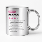 Kubek z nadrukiem - "Mama 5/5" z imieniem