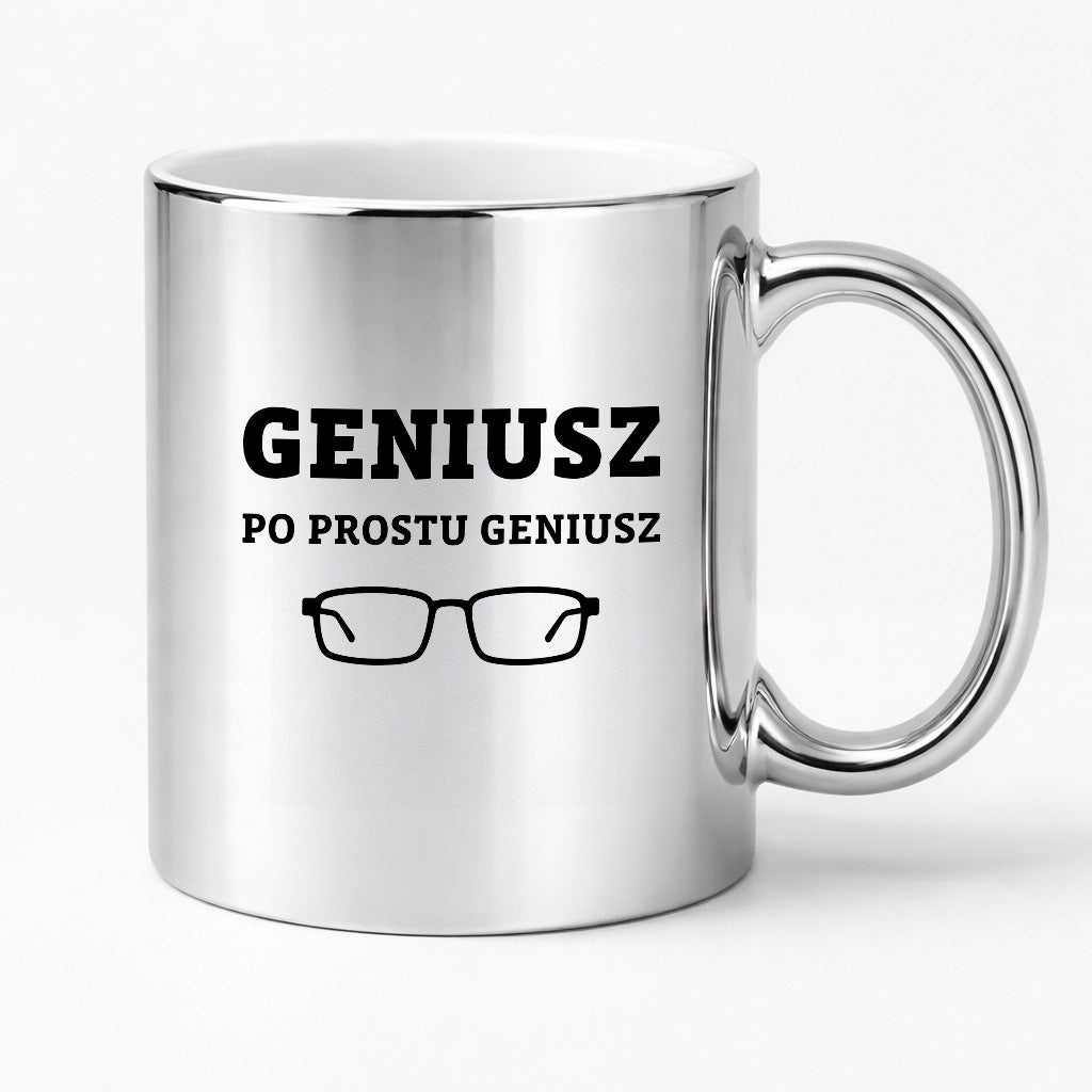 Kubek z nadrukiem - "GENIUSZ po prostu geniusz"