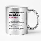 Kubek z nadrukiem "Koordynatorka pierdolnika"