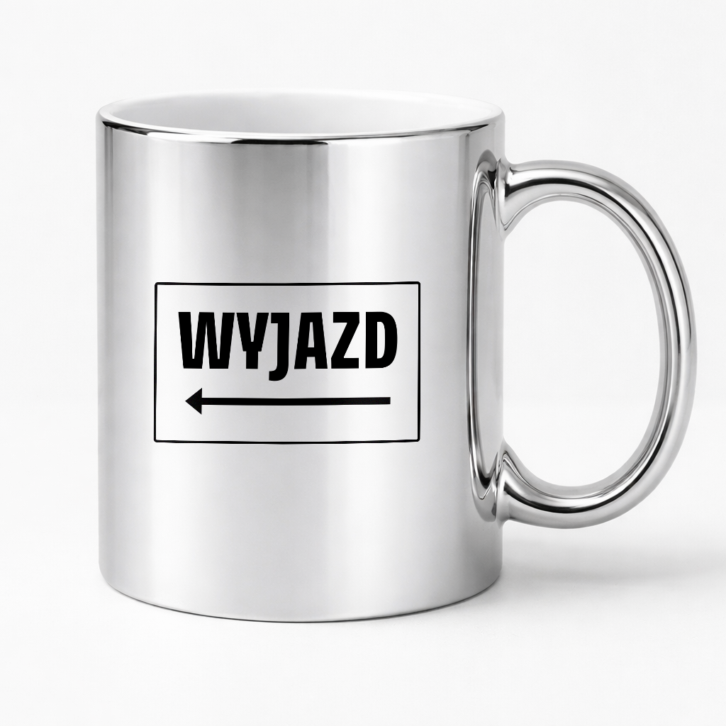 Kubek z nadrukiem - "Wyjazd"