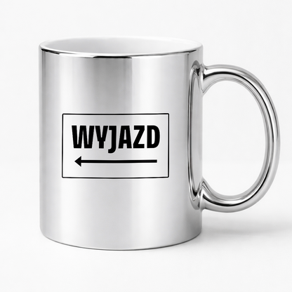 Kubek z nadrukiem - "Wyjazd"