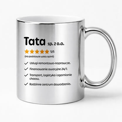 Kubek z nadrukiem - "Tata spółka z o.o."