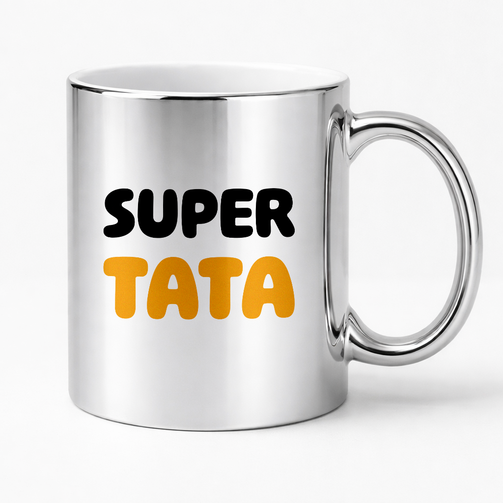 Kubek z nadrukiem - "SUPER TATA"