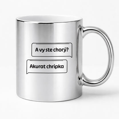 Kubek z nadrukiem - "A vy ste chorý?" ORYGINAŁ CZ