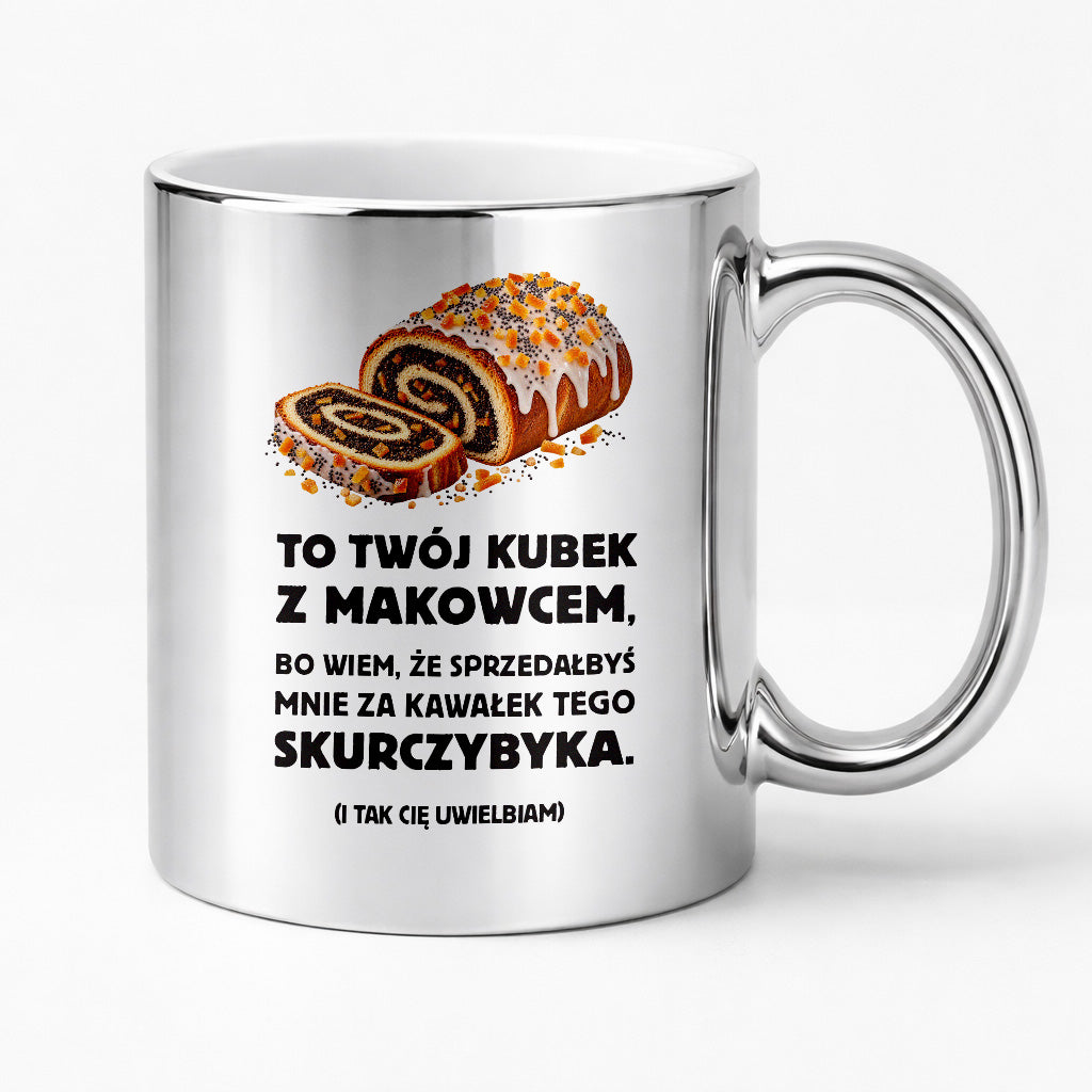 Kubek z nadrukiem "Kubek z makowcem"