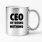 Kubek z nadrukiem - "CEO of doing nothing"