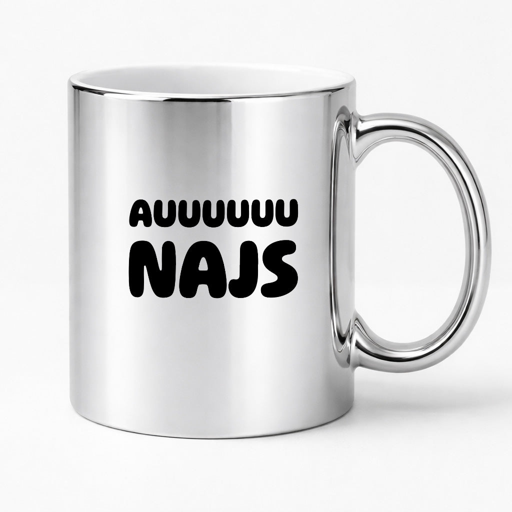 Kubek z nadrukiem - "Auuuuu NAJS"