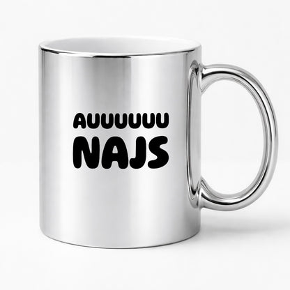 Kubek z nadrukiem - "Auuuuu NAJS"