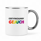 Kubek z nadrukiem - "Certyfikowany gejuch"