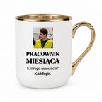 Kubek z nadrukiem - "Pracownik miesiąca ze zdjęciem"