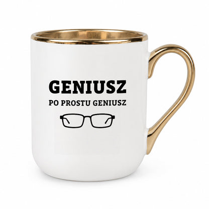 Kubek z nadrukiem - "GENIUSZ po prostu geniusz"