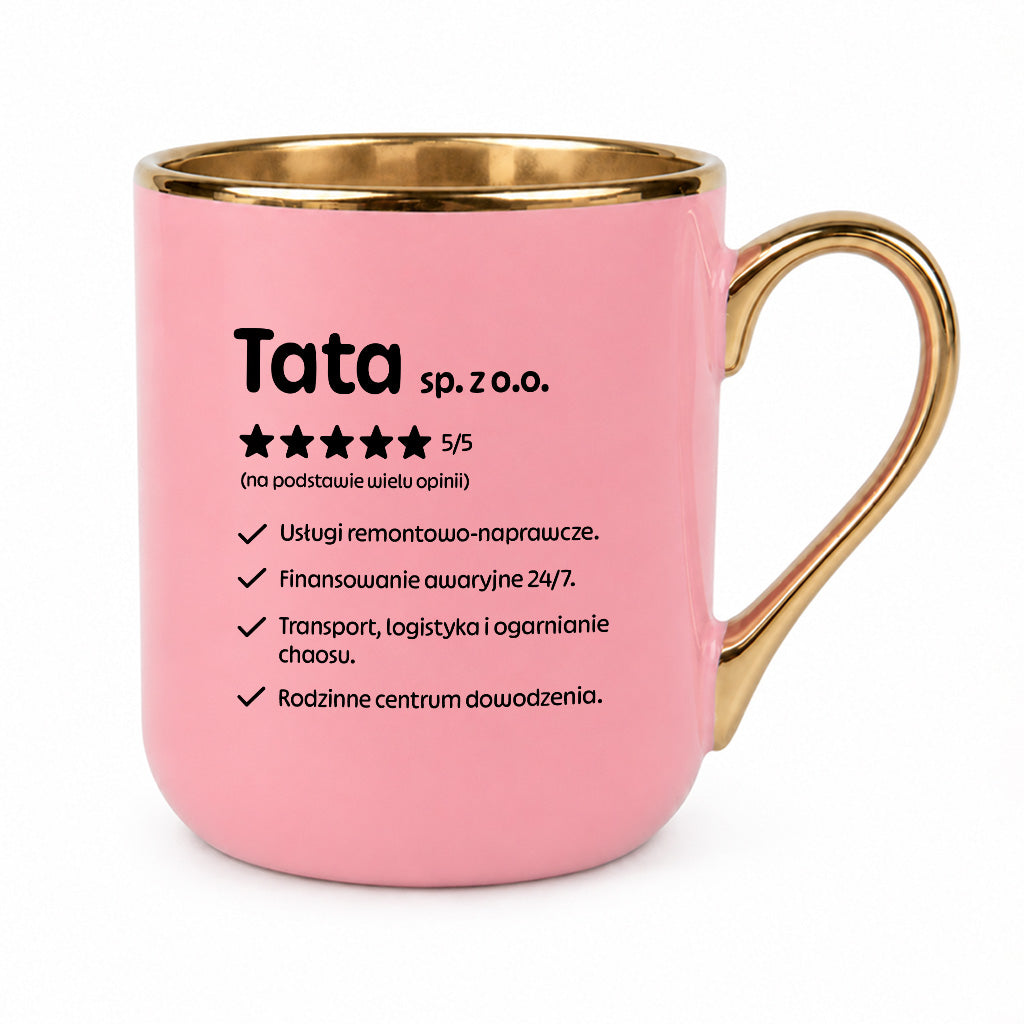 Kubek z nadrukiem - "Tata spółka z o.o."