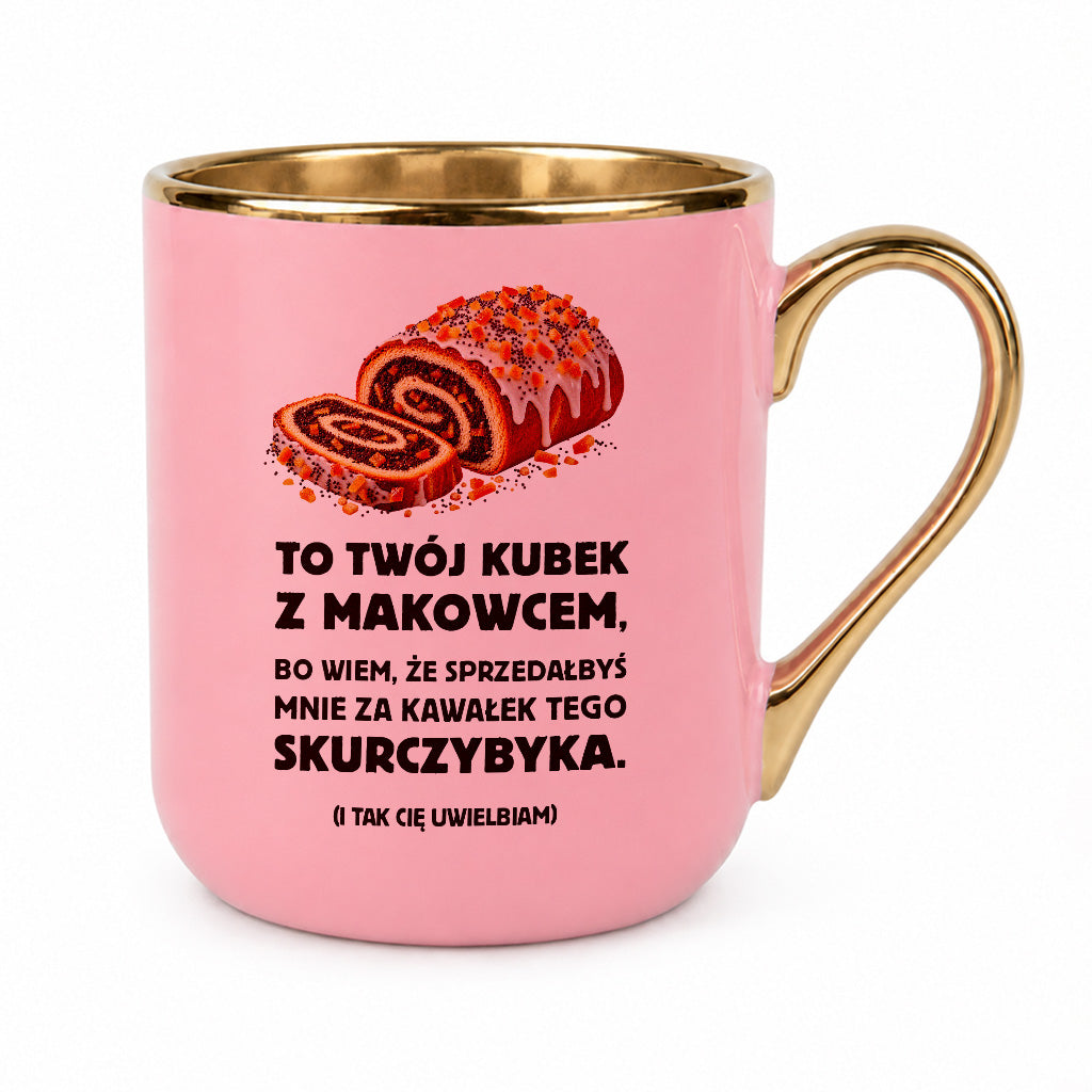 Kubek z nadrukiem "Kubek z makowcem"