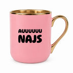 Kubek z nadrukiem - "Auuuuu NAJS"