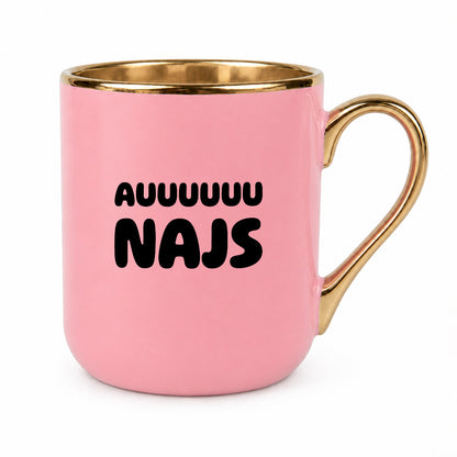 Kubek z nadrukiem - "Auuuuu NAJS"