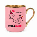 Kubek z nadrukiem "STO LAT! STARA RURO" [dowolny wiek]