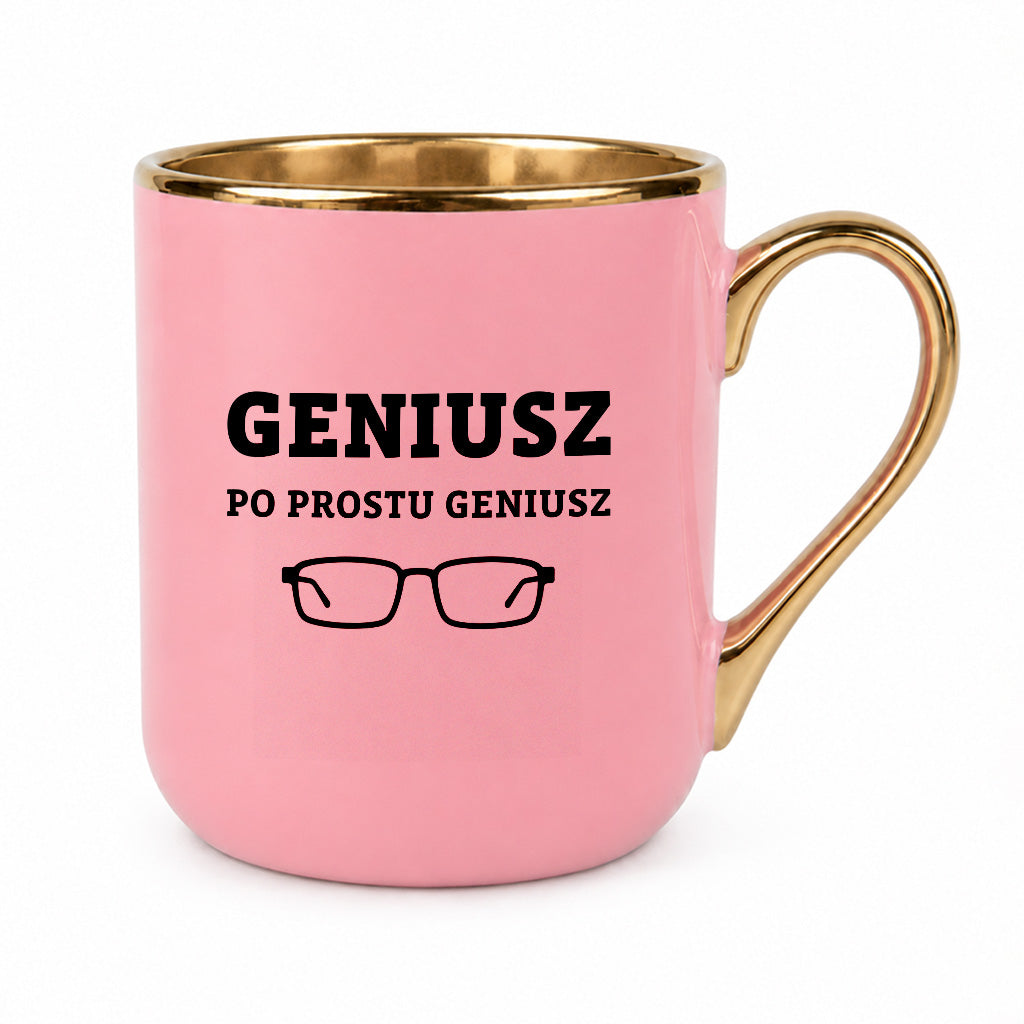 Kubek z nadrukiem - "GENIUSZ po prostu geniusz"