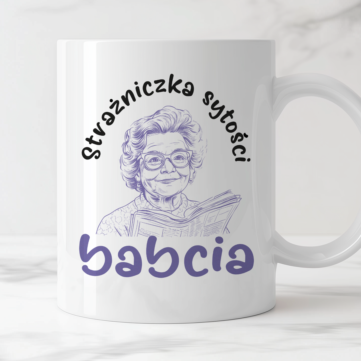 Kubek dla Babci - "Strażniczka sytości"