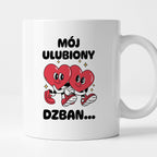Kubek z nadrukiem "Mój ulubiony dzban"