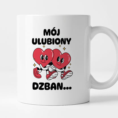 Kubek z nadrukiem "Mój ulubiony dzban"
