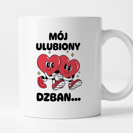 Kubek z nadrukiem "Mój ulubiony dzban"