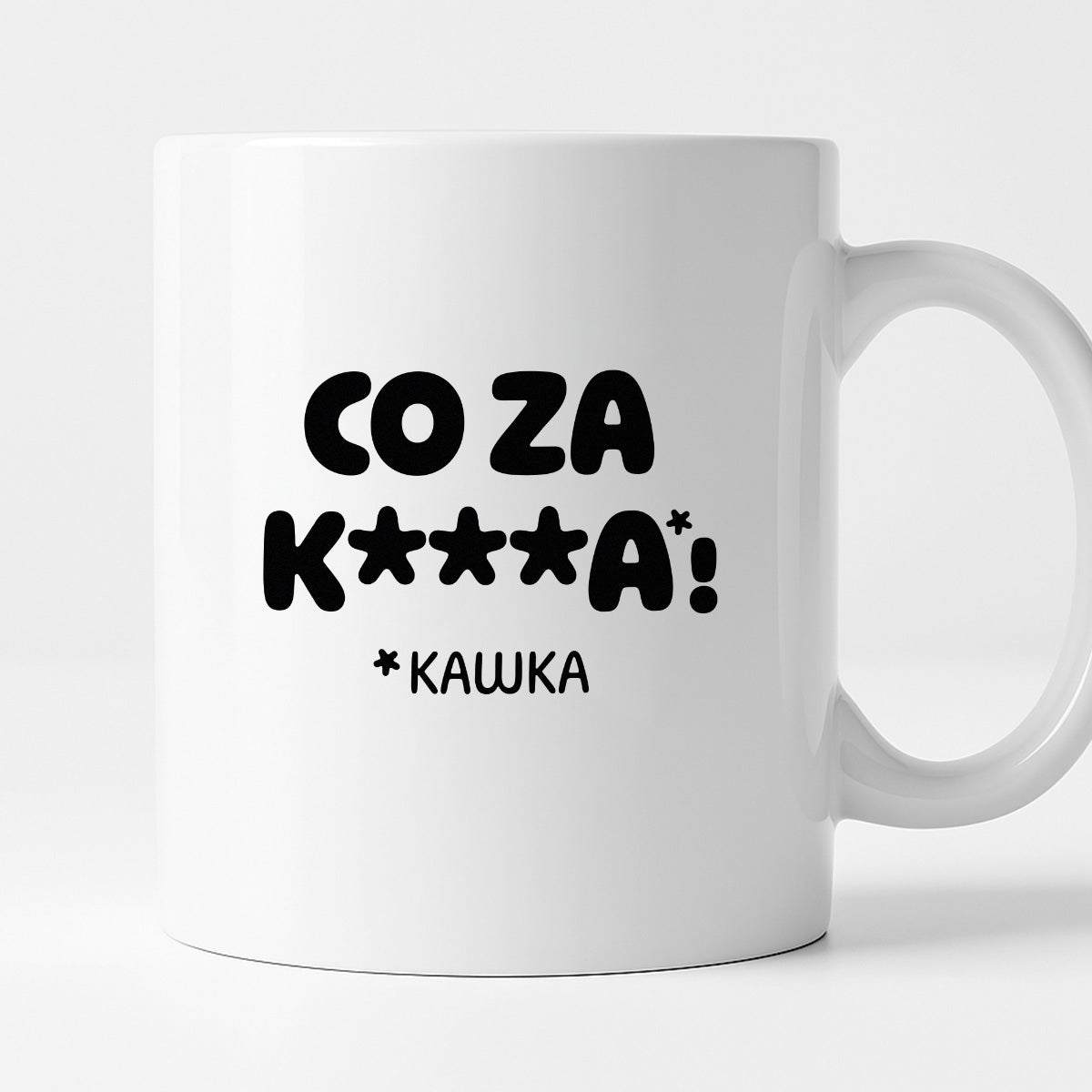 Kubek z nadrukiem "CO ZA KAWKA"