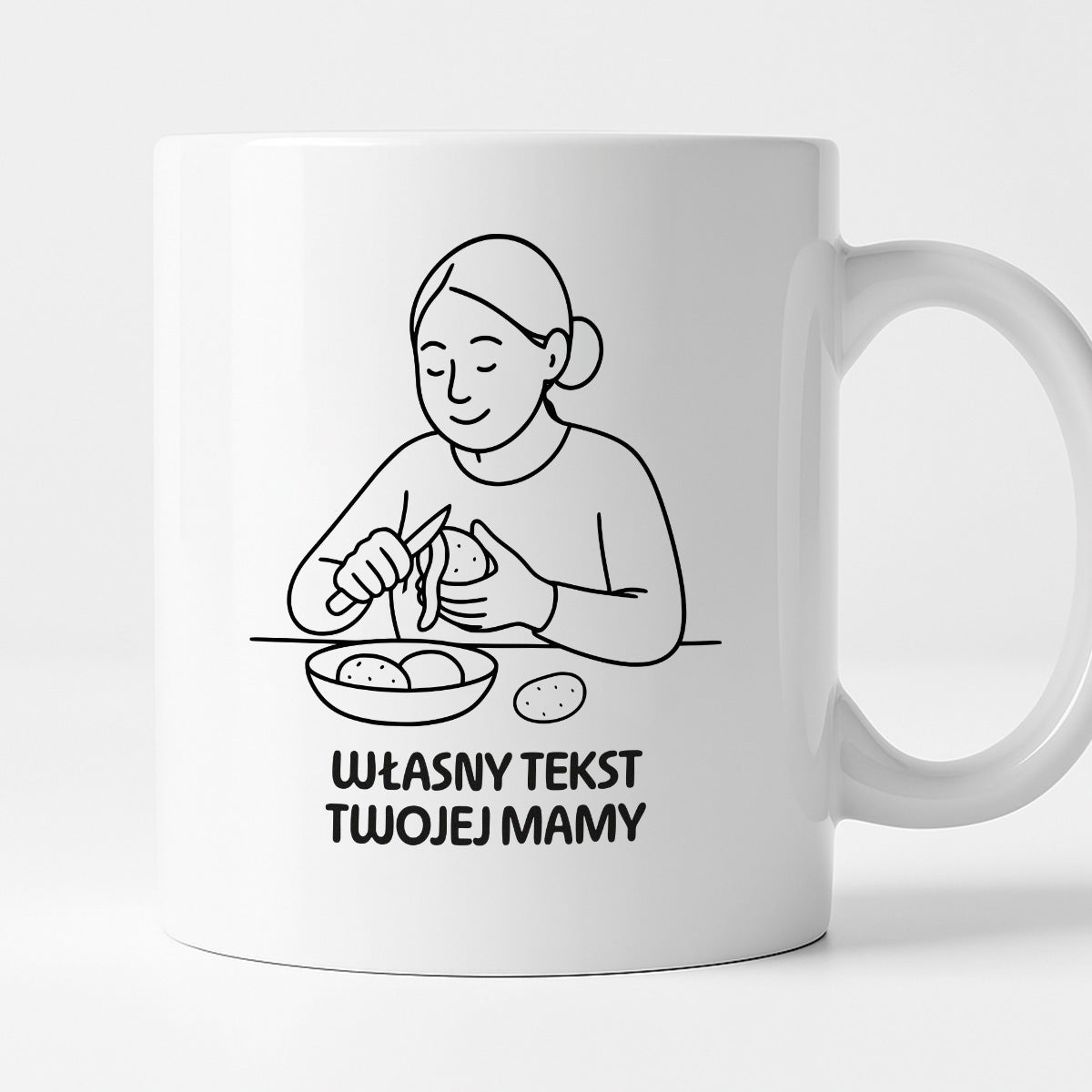 Kubek spersonalizowany z własnym cytatem MAMY - DZIEŃ MAMY